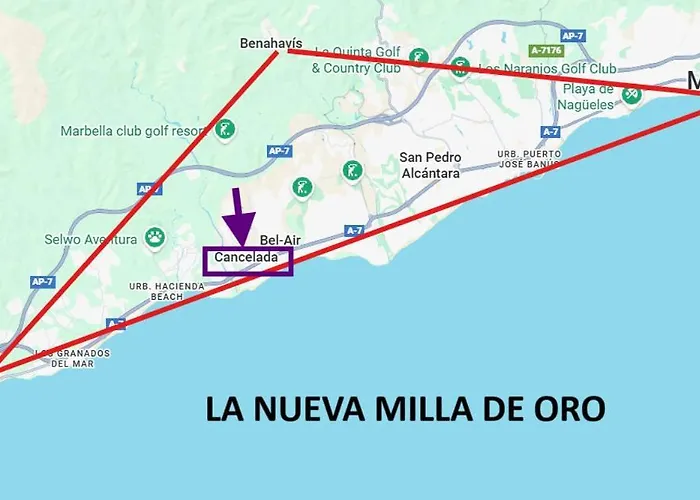 Family Penthouse With Sea Views In Cancelada Apartamento